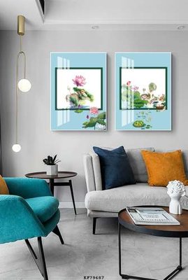 File tranh File tranh hiện đại pha lê gương KF79687 (gốc) chủ đề tĩnh vật