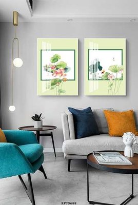 File in trần File tranh hiện đại pha lê gương KF79688 (file gốc) hoa văn 3D