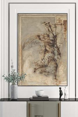 File in ấn File tranh hiện đại pha lê gương KF79711 (bản gốc) cao cấp