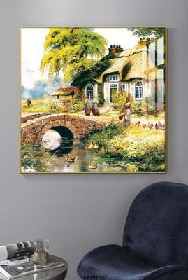 Download file gốc File tranh hiện đại pha lê gương KF79721 (in lụa) nghệ thuật