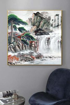 File in ấn File tranh hiện đại pha lê gương KF79723 (bản gốc) chất lượng cao