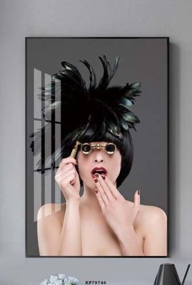 File tranh File tranh hiện đại pha lê gương KF79746 (ảnh gốc) cho in ấn kỹ thuật số