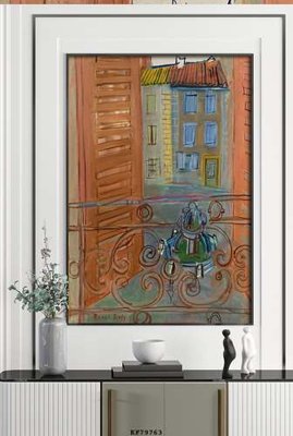 File gốc File tranh hiện đại pha lê gương KF79763 (in lụa) tranh phong thủy