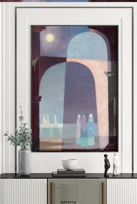 File gốc in ấn File tranh hiện đại pha lê gương KF79774 chuẩn màu CMYK