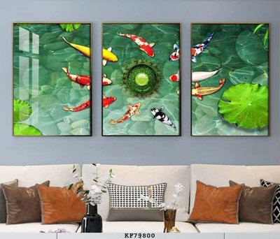 File gốc File tranh hiện đại pha lê gương KF79800 (in tráng gương) hiện đại