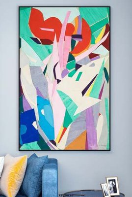 File tranh File tranh hiện đại pha lê gương KF79830 (gốc) chủ đề động vật