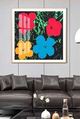 File tranh gốc File tranh hiện đại pha lê gương KF79842 (sắc nét từng chi tiết)