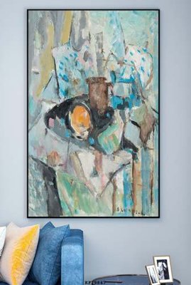 Download file gốc File tranh hiện đại pha lê gương KF79847 (in lụa) hoa lá