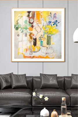 File tranh in tráng gương File tranh hiện đại pha lê gương KF79848 (siêu nét)