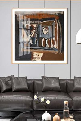 Tải file File tranh hiện đại pha lê gương KF79864 (gốc) chủ đề tôn giáo