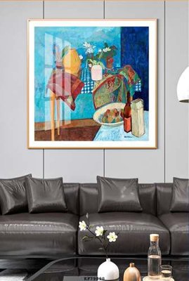 Chi tiết file ảnh File tranh hiện đại pha lê gương KF79890 sắc nét