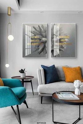 File tranh File tranh hiện đại pha lê gương KF79928 (gốc) in trên kính