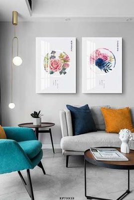 File gốc File tranh hiện đại pha lê gương KF79939 (cho in ấn) độc quyền