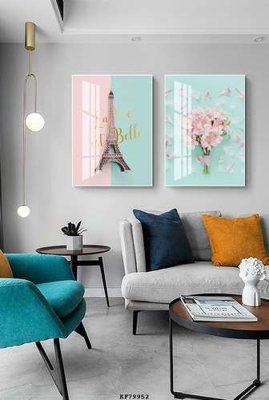 File gốc File tranh hiện đại pha lê gương KF79952 (AI/EPS) cho in ấn