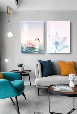 Tải file File tranh hiện đại pha lê gương KF79969 (gốc) làm file thiết kế