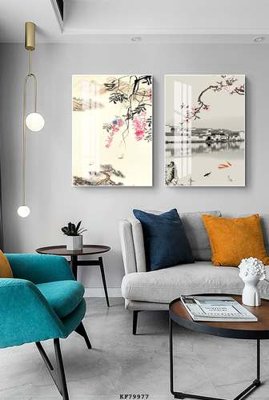 File tranh gốc File tranh hiện đại pha lê gương KF79977 (bản quyền) độc đáo