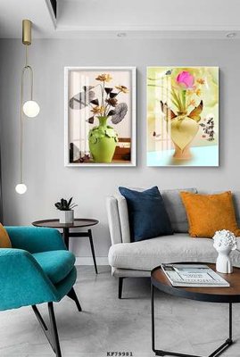 File tranh gốc File tranh hiện đại pha lê gương KF79981 (bản quyền) Filetranh.com