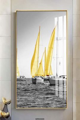 File gốc File tranh hiện đại pha lê gương KF80008 (PNG) trong suốt (transparent)