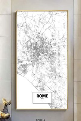 File tranh gốc File tranh hiện đại pha lê gương KF80011 chủ đề hiện đại