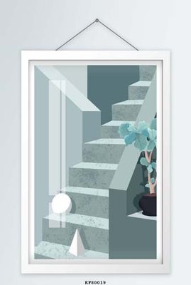 Tải file File tranh hiện đại pha lê gương KF80019 (PSD) cho in ấn quảng cáo