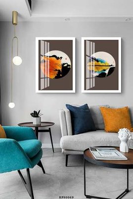 File gốc File tranh hiện đại pha lê gương KF80069 (PSD/TIFF) độ phân giải cao