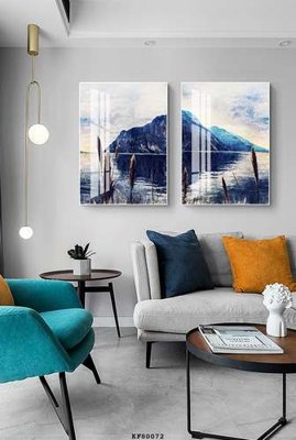 File gốc File tranh hiện đại pha lê gương KF80072 (in 3D) cho trang trí