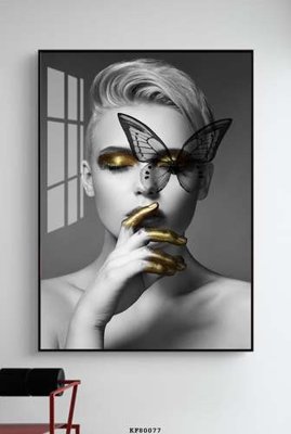 File PSD File tranh hiện đại pha lê gương KF80077 (bản gốc) dễ dàng edit