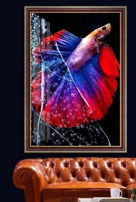 Tải file File tranh hiện đại pha lê gương KF80080 (gốc) làm tranh trang trí