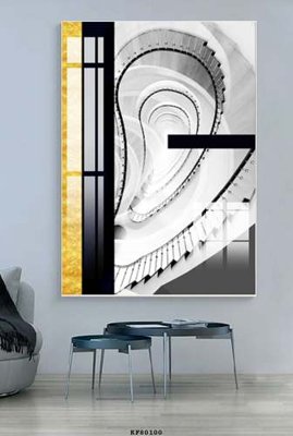 Tệp tin gốc File tranh hiện đại pha lê gương KF80100 (dùng cho in ấn) chuyên nghiệp