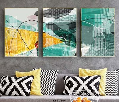 File tranh in trần 3D File tranh hiện đại pha lê gương KF80106 (ảnh gốc)