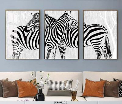 File in ấn File tranh hiện đại pha lê gương KF80122 chuyên nghiệp