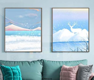 File tranh trang trí File tranh hiện đại pha lê gương KF80132 (tải file gốc)