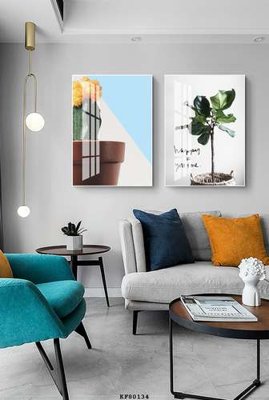 File ảnh File tranh hiện đại pha lê gương KF80134 (gốc) in biển hiệu