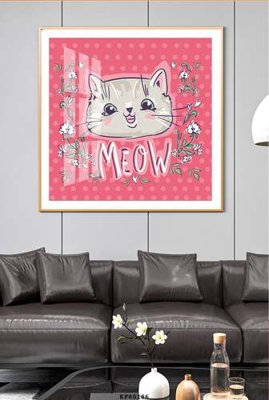 File gốc File tranh hiện đại pha lê gương KF80186 (in tráng gương) sang trọng