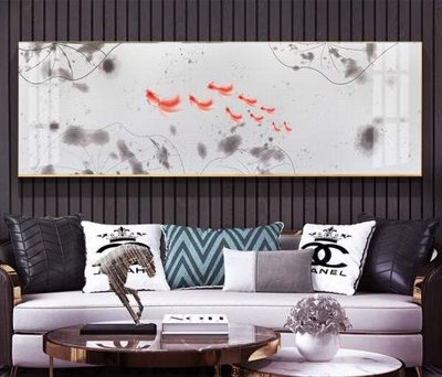 File in ấn File tranh hiện đại pha lê gương KF80188 chuyên nghiệp