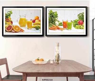 File in trần File tranh hiện đại pha lê gương KF80210 (file gốc) phong thủy