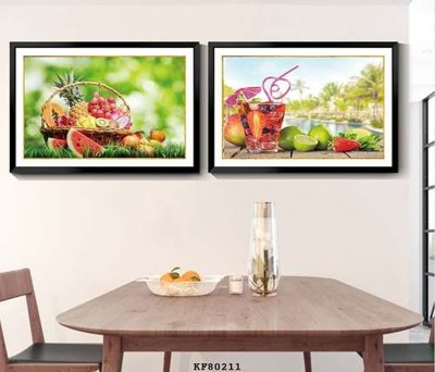 Chi tiết file ảnh File tranh hiện đại pha lê gương KF80211 sắc nét