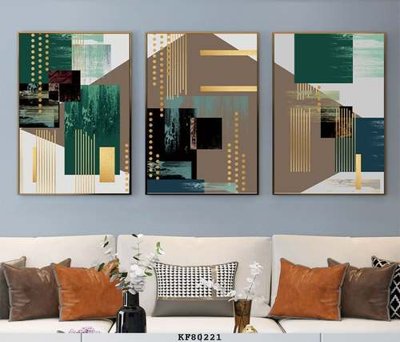 File gốc File tranh hiện đại pha lê gương KF80221 (trang trí) phòng ngủ