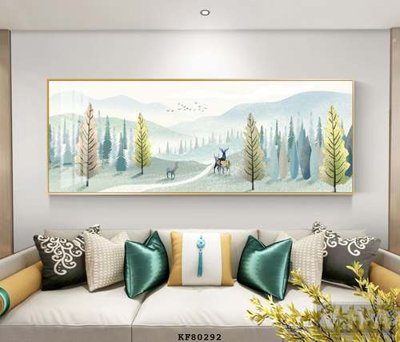 Tải file File tranh hiện đại pha lê gương KF80292 (gốc) làm file quảng cáo