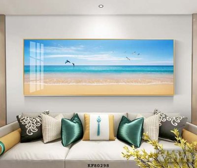 Hình ảnh file gốc File tranh hiện đại pha lê gương KF80298 cho in UV