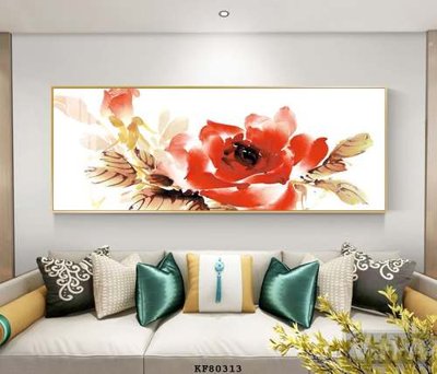 File tranh File tranh hiện đại pha lê gương KF80313 (bản gốc) treo tường