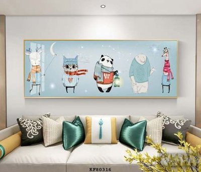 File gốc File tranh hiện đại pha lê gương KF80316 (ảnh chi tiết) để in lụa