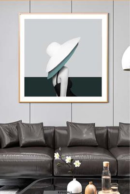 File tranh quảng cáo File tranh hiện đại pha lê gương KF80352 (download file gốc)