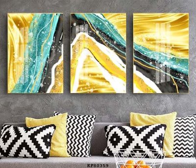 File ảnh File tranh hiện đại pha lê gương KF80359 (gốc) in Hiflex