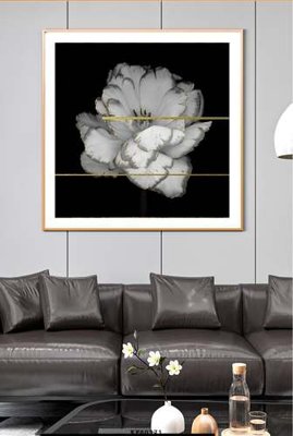 File in lụa File tranh hiện đại pha lê gương KF80371 (phong cảnh) File tranh hiện đại pha lê gương KF80371