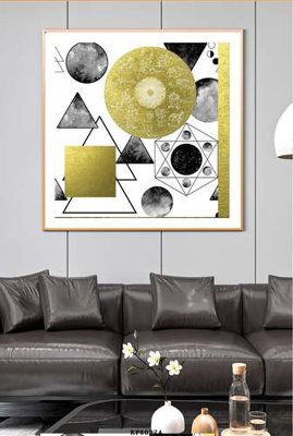 Tải file File tranh hiện đại pha lê gương KF80374 (PSD) cho in ấn quảng cáo