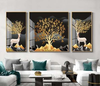 File tranh ảnh gốc File tranh hiện đại pha lê gương KF80379 dùng cho in khổ lớn