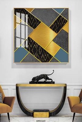 File tranh gốc File tranh hiện đại pha lê gương KF80449 (bản quyền) Filetranh.com