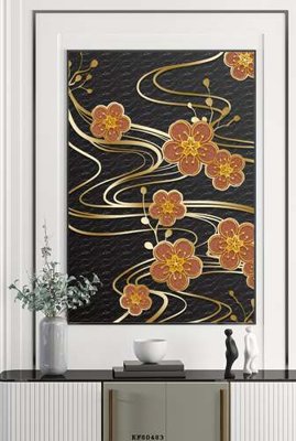 Download file File tranh hiện đại pha lê gương KF80483 (chuẩn in) chất lượng cao