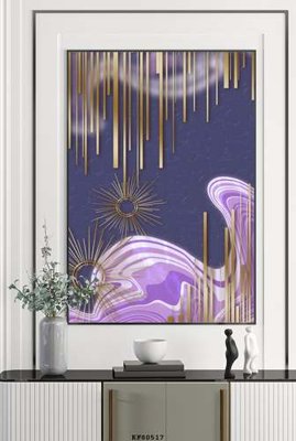 Tải file gốc File tranh hiện đại pha lê gương KF80517 (in khổ lớn) không mờ